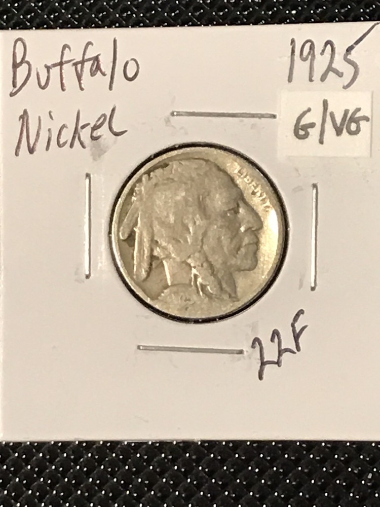 1925 Buffalo Nickel   G/VG