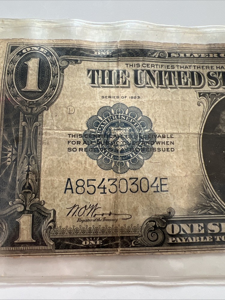 1923 Large 1 Dollar Bill