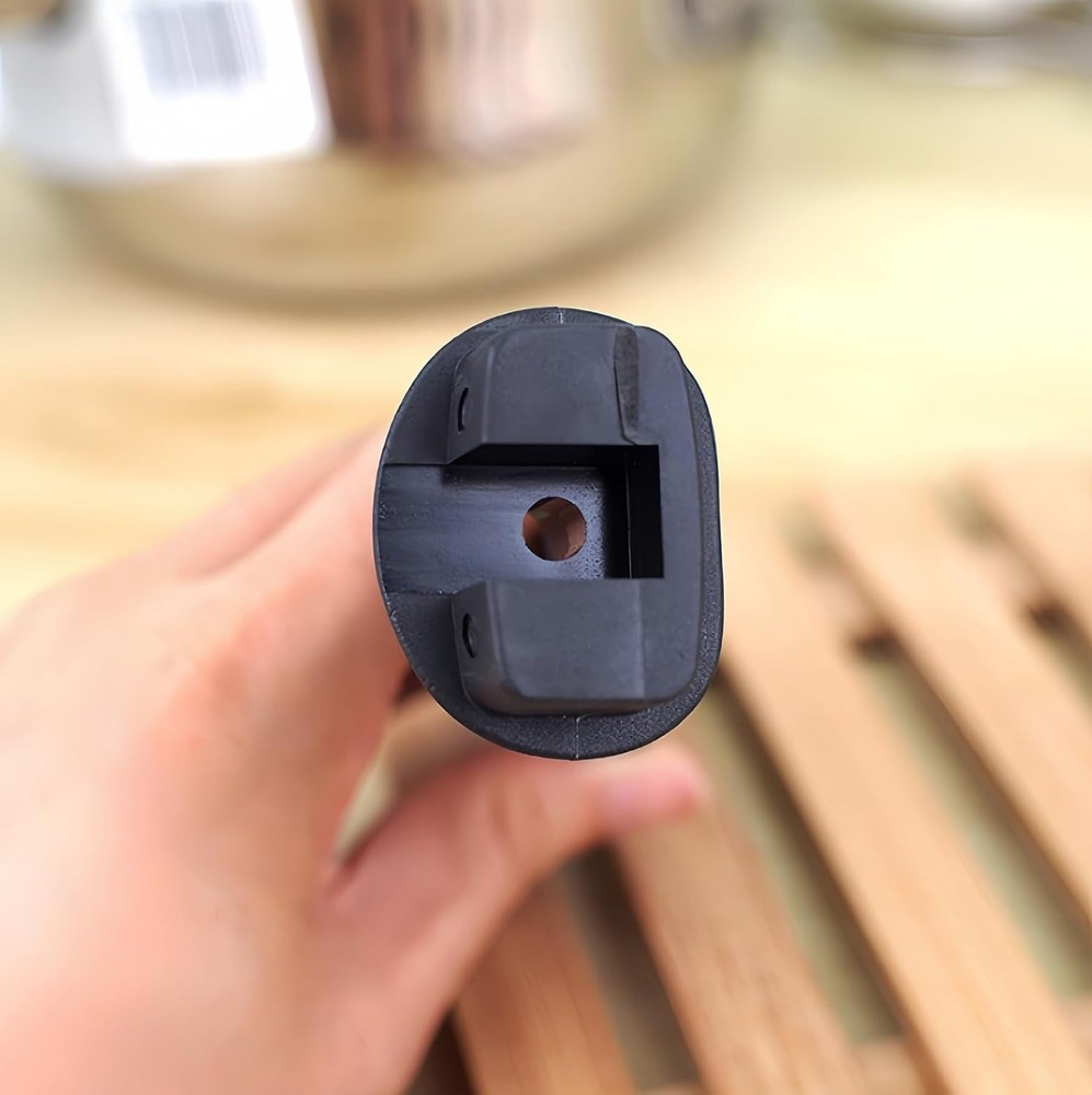 2Pcs Bakelite Pot Handle Black Scald-Proof Long Handle Grip Replacement, with...