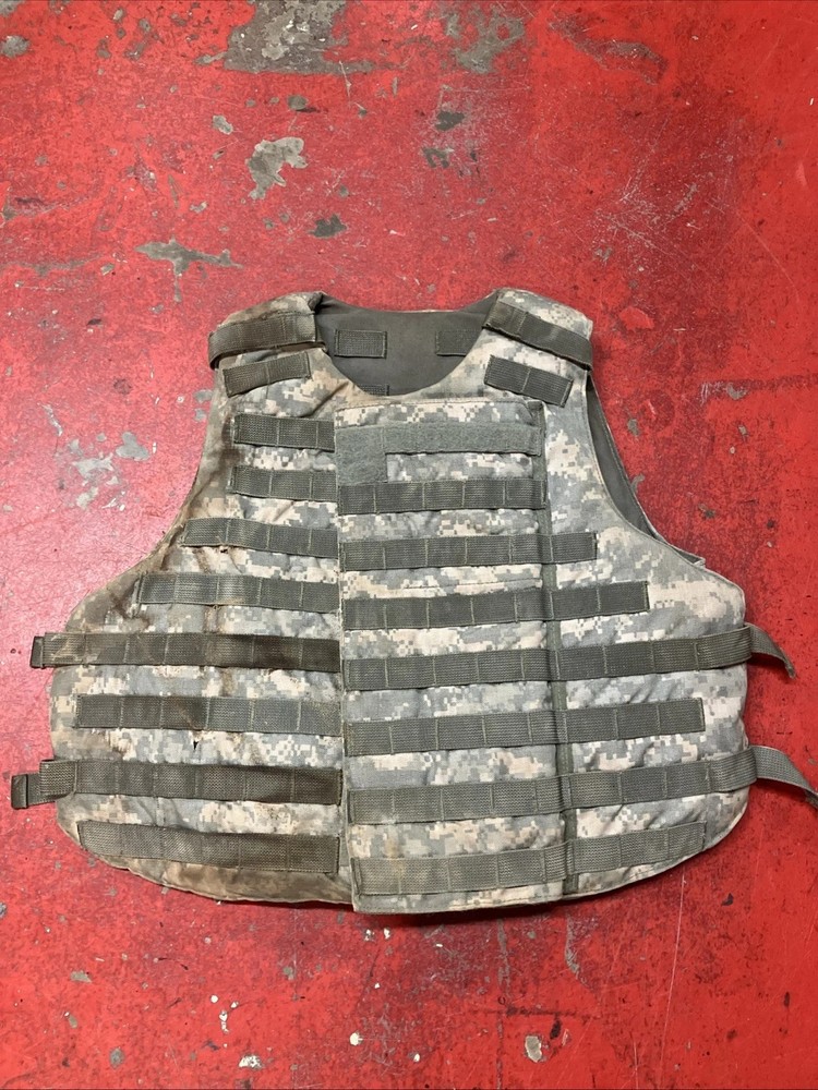ARMY ACU PLATE CARRIER MADE W/ SOFT ARMOR MEDIUM
