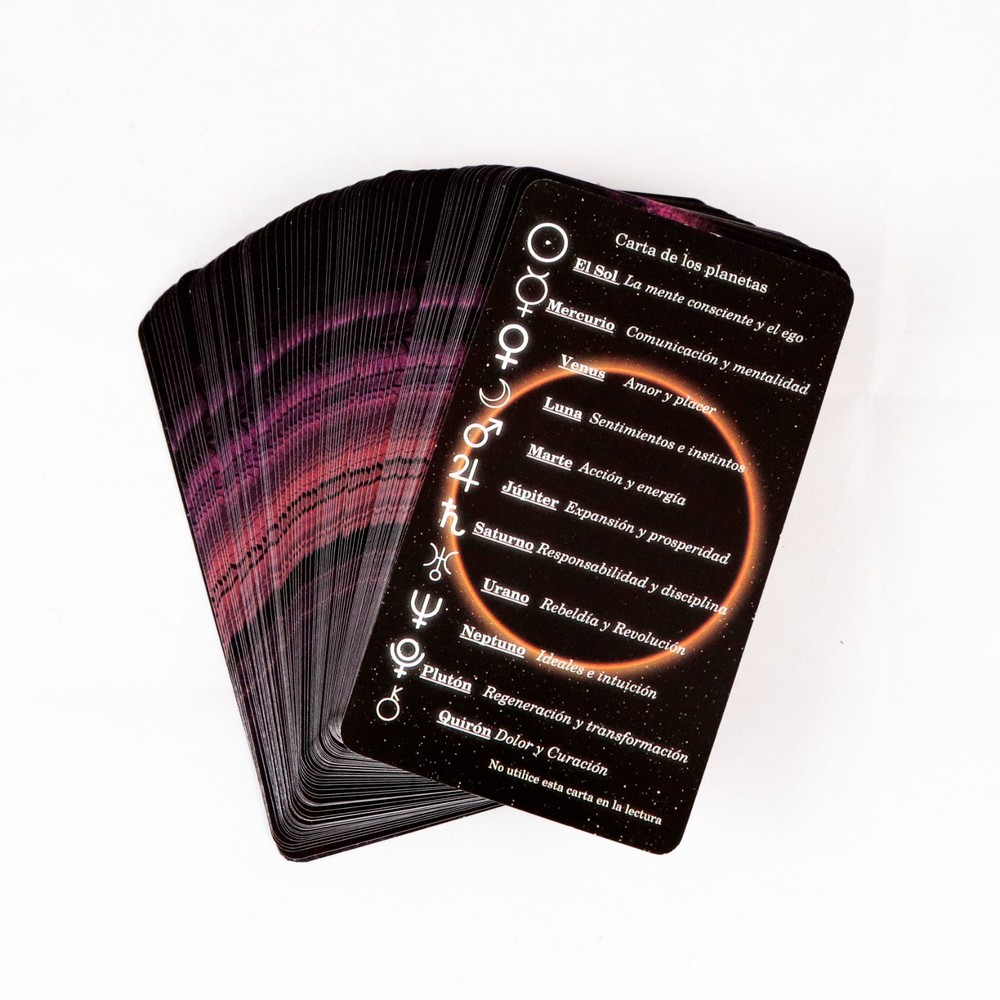 Spanish Tarot Learning Card Deck Witchy Cauldron for Beginners (153084)