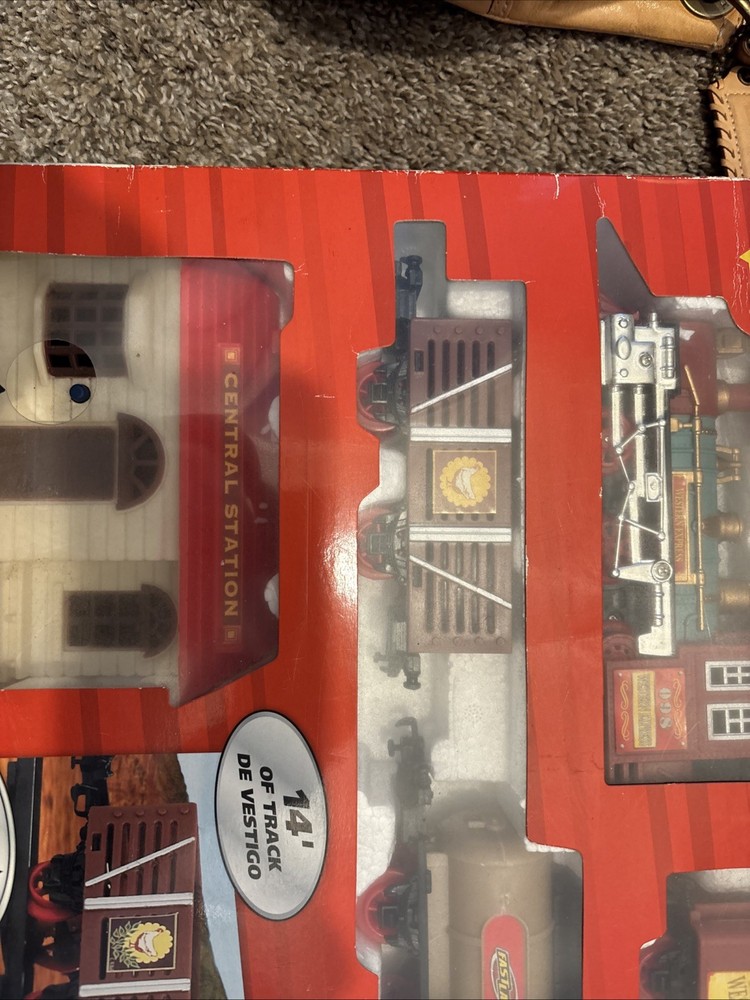 Fast Lane Western Express Train Set Complete Battery Operated