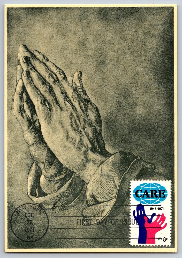 #1439 CARE FDC Maxi Card