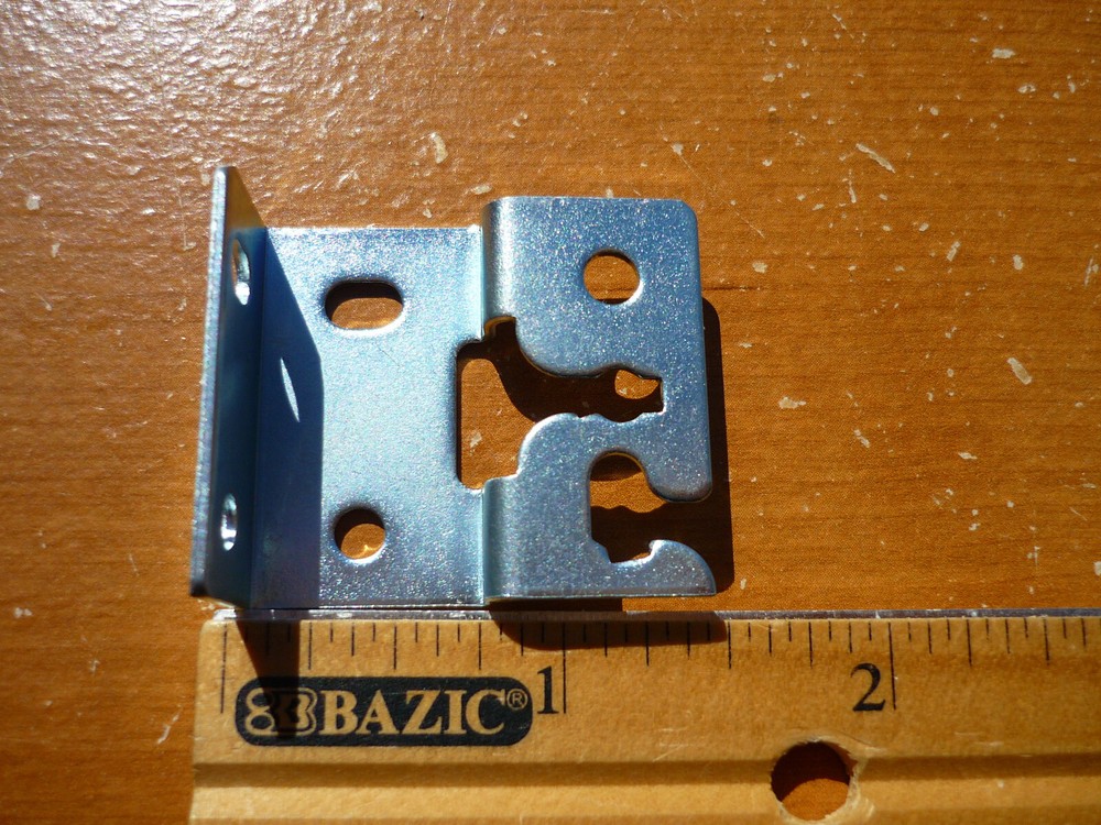 3 PAIR Heavy Duty Metal Roller Shade Universal Inside/Outside Mounting Brackets