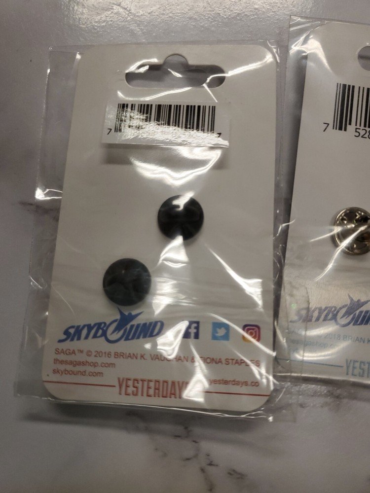 SKYBOUND Yesterdays SAGA Enamel PIN Lot