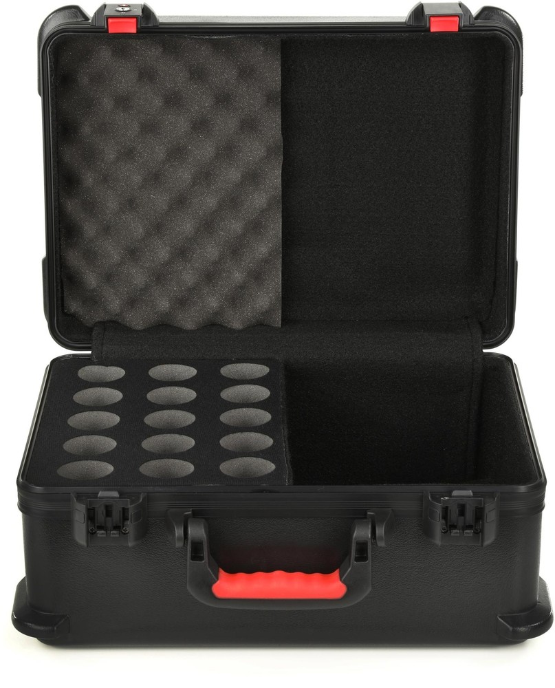 Gator GTSA-MIC15 ATA Molded 15 Microphone Case