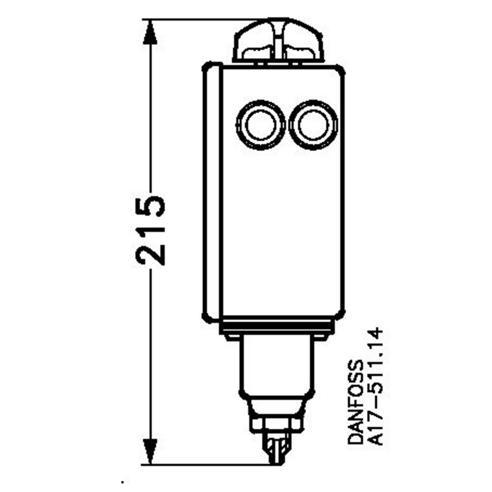 DANFOSS 017-524566 Temperature Controller New
