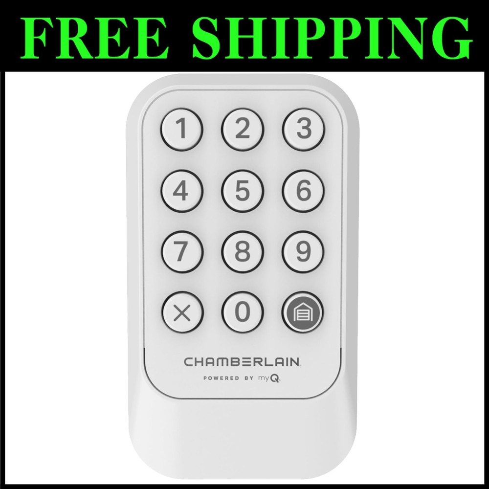 Wireless Garage Door Keypad - Easy Installation
