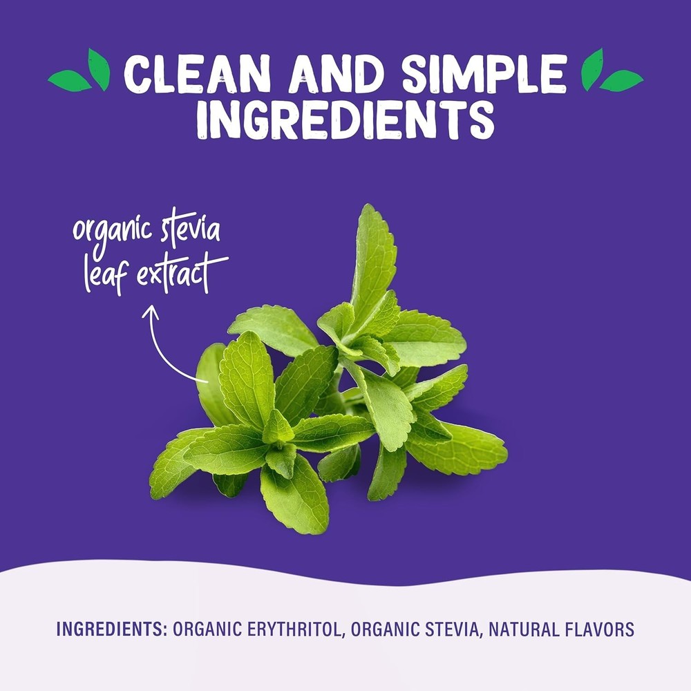 Organic Stevia Packets | Zero Calorie Sweetener for Coffee, and Baking | Gran...