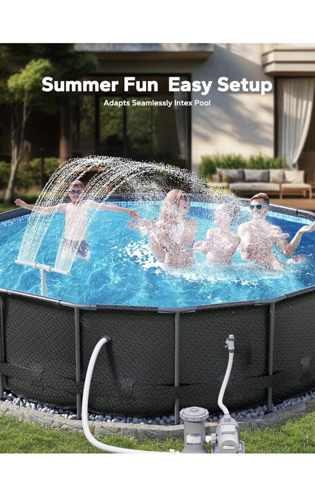 Pool Fountain Adapter for Intex