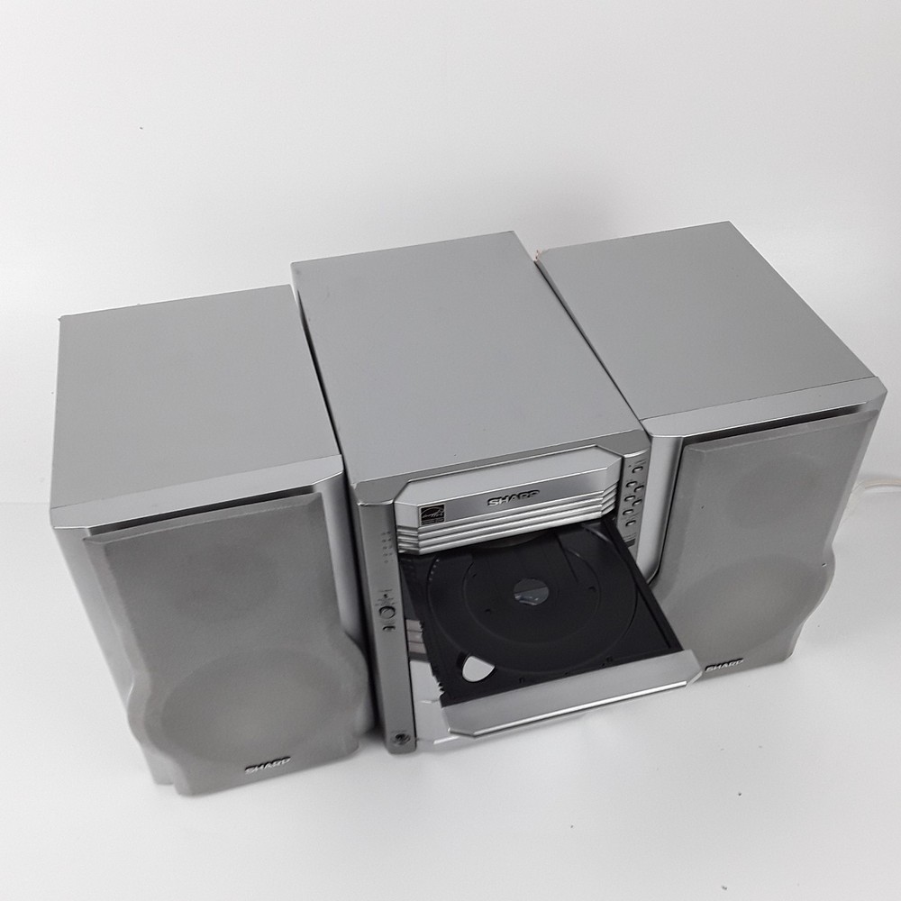 Sharp XL-HP505 5-Disc CD Changer Cassette AM FM Radio Micro Component System