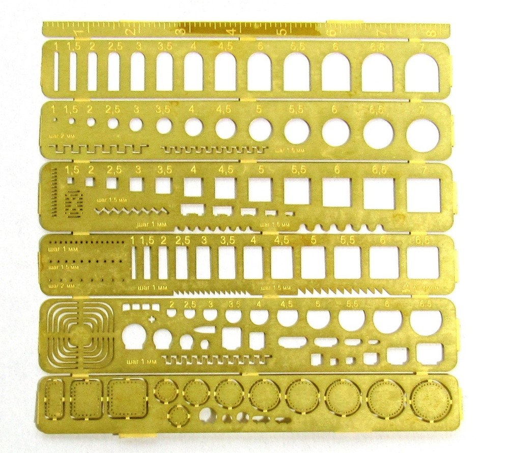 1:100 Scribing Template Tool for scale models