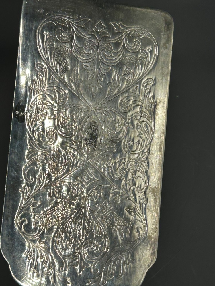 Vintage Sheffield Silver Co. King's Pattern Silverplate Lasagna Cake Server