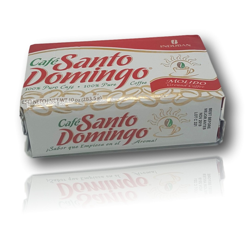 Santo Domingo Ground Coffee 10 oz Brick