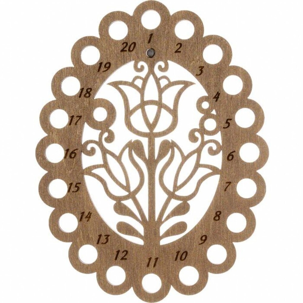 Plywood Thread Organizer Floss Organizer