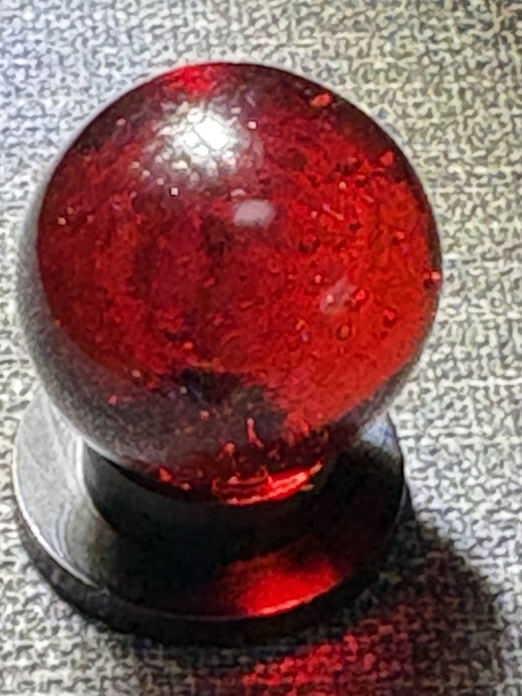 VTG Master Made Ruby Marble .63” UV Reactive