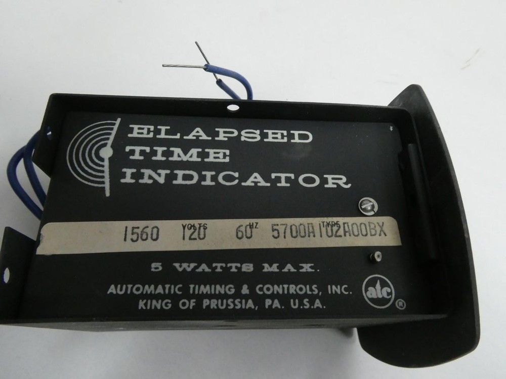 Atc 5700A102A00BX Elapsed Time Indicator 120v-ac