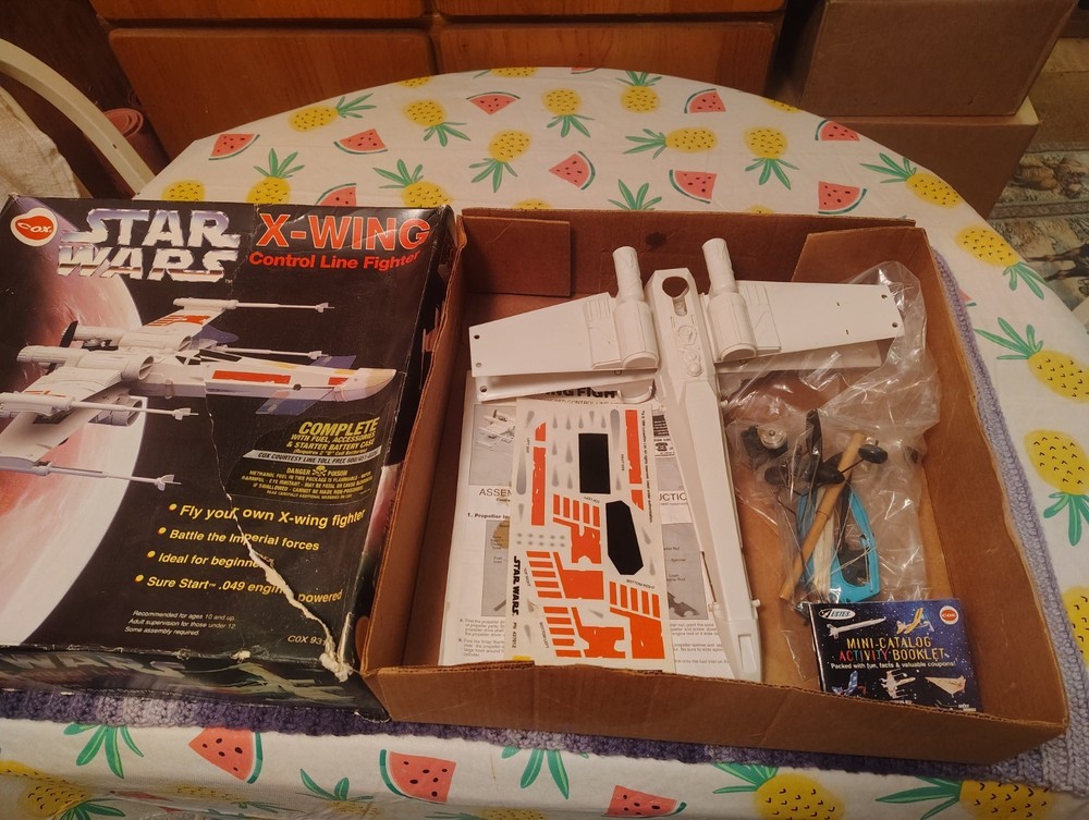 Cox Star Wars X Wing Control Line Fighter