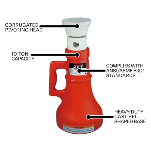 10-Ton Screw Jack (Model SJ-10T)