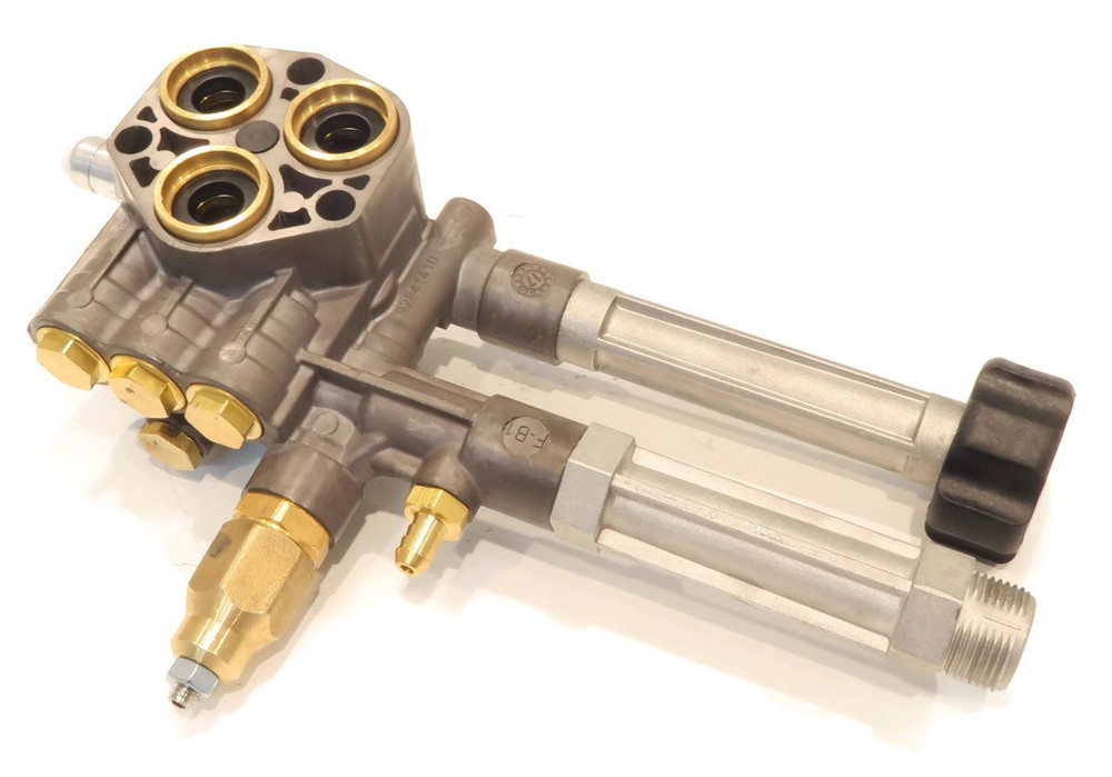 Complete Pump Head with Unloader for many Powerboss Washer Sprayers SRMW2.4G28