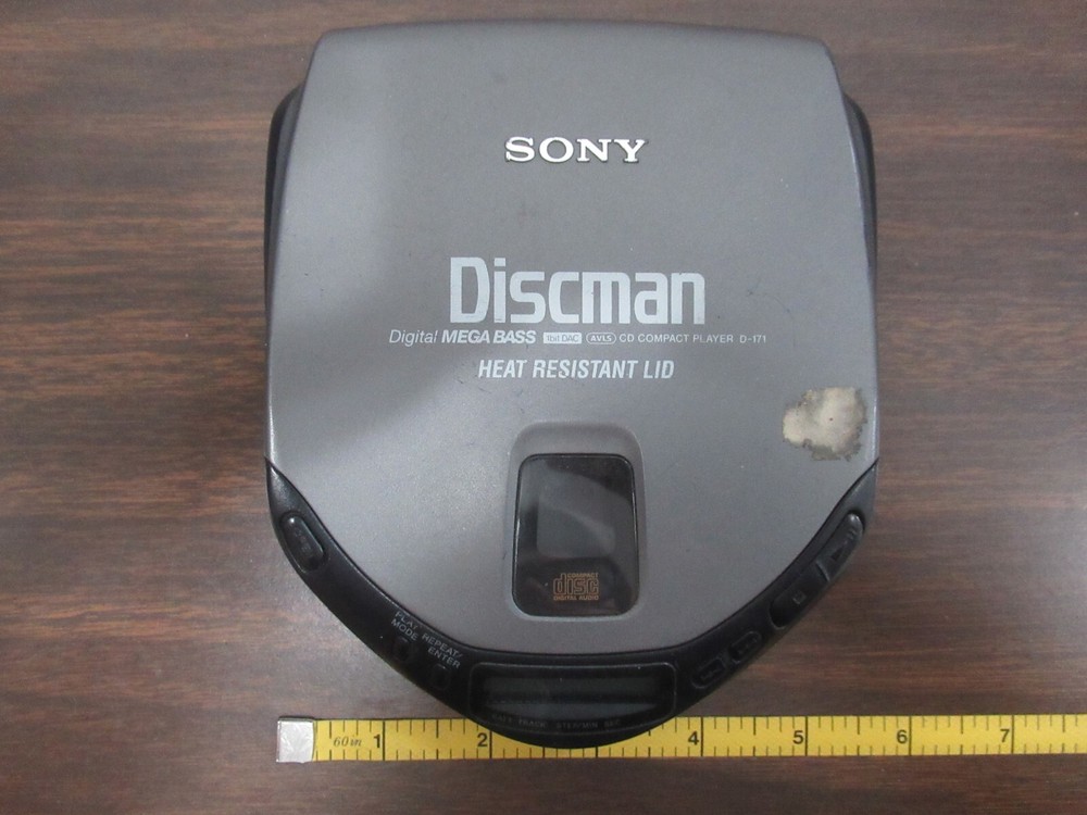Sony Discman D-171 TESTED but needs some work READ DESCRIPTION
