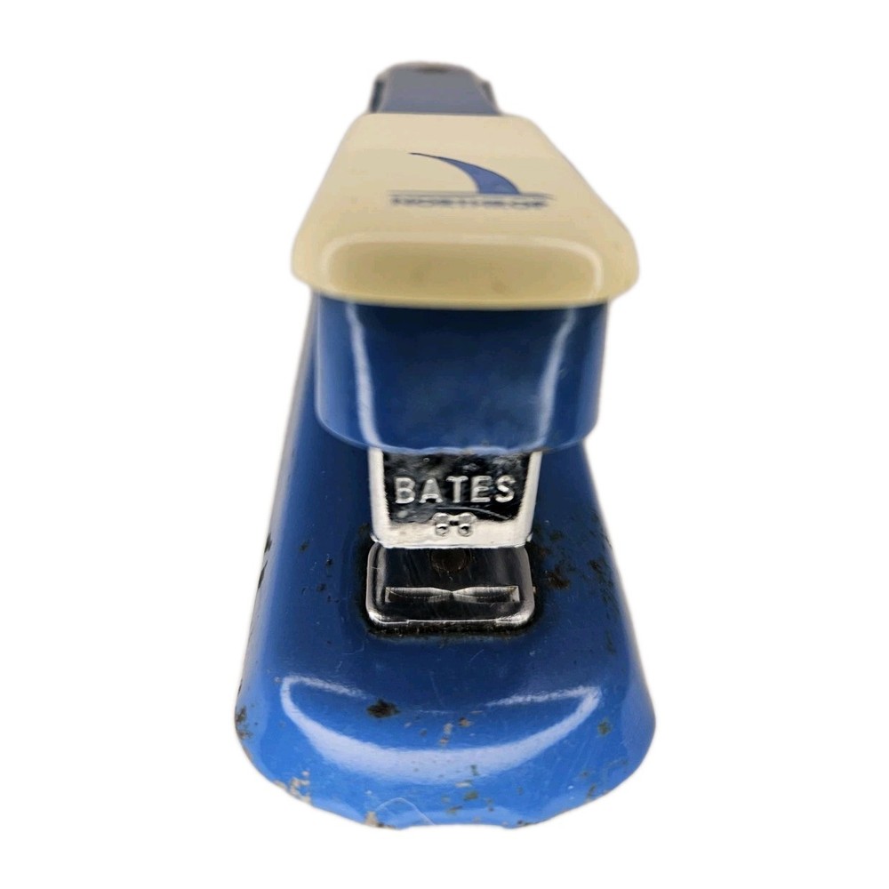 Northrop Vintage Bates 88 Stapler Solid Blue with Logo RARE Grumman