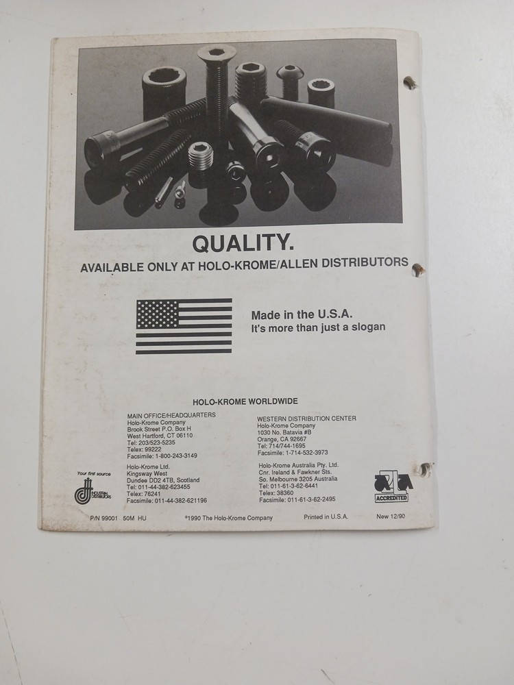 Vintage Tool Catalogs, Information Sheets, used