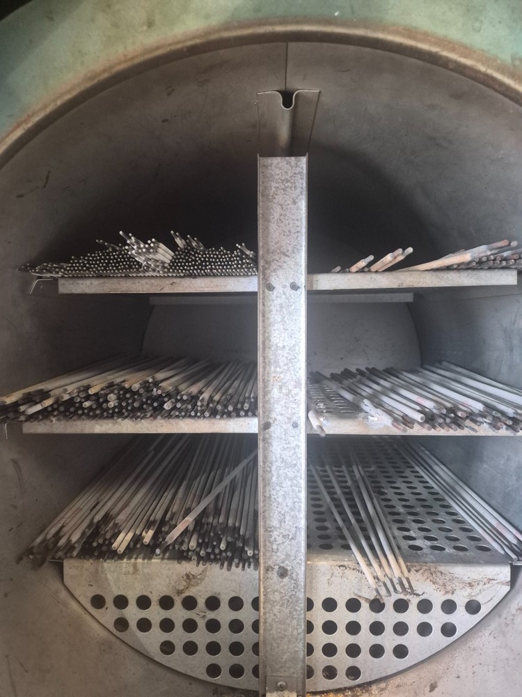 electrode stabilizing oven