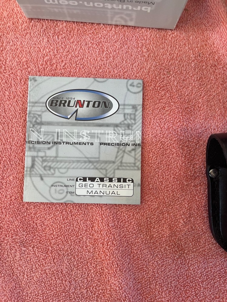 Brunton Geo Transit a Mint + Never used