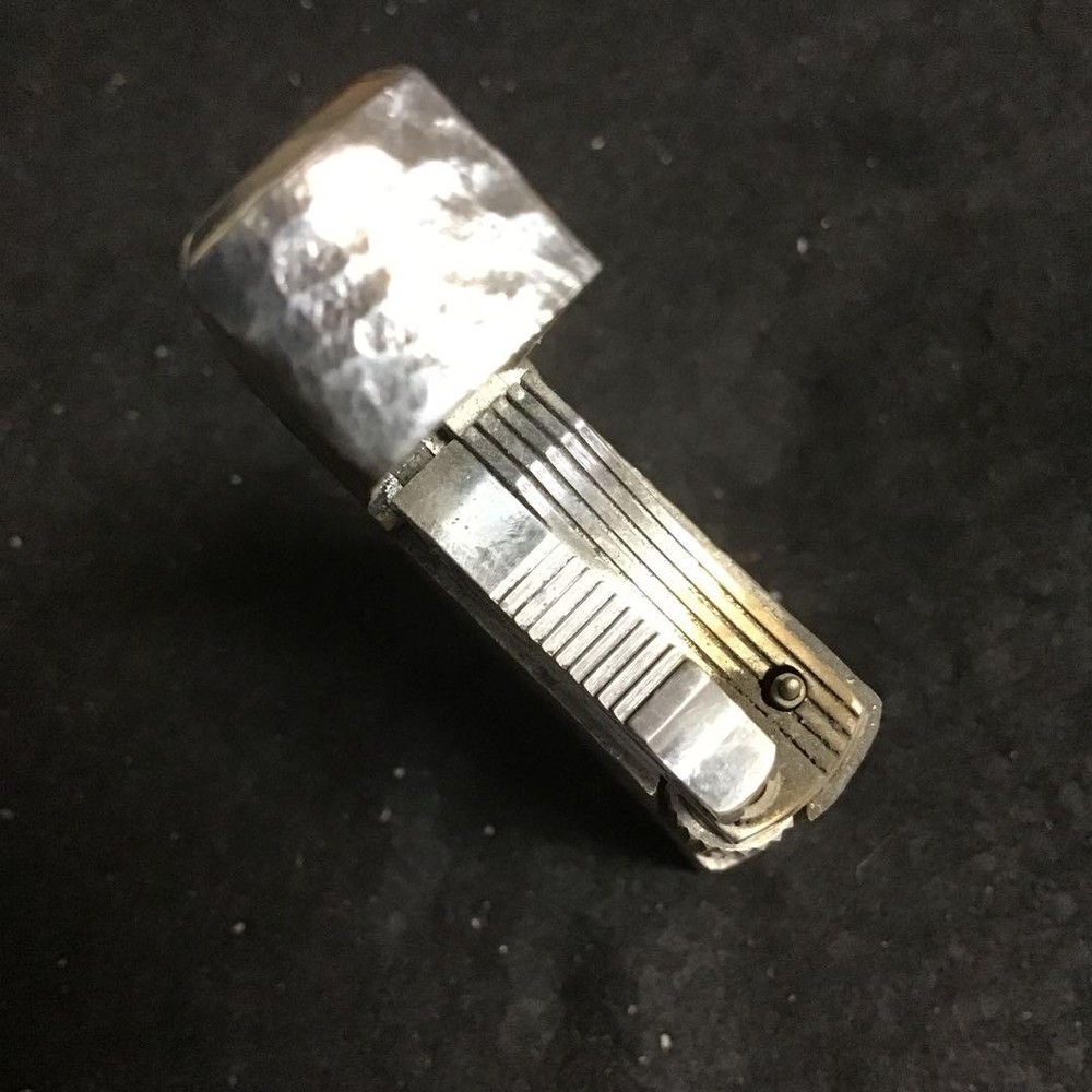 Overhauled Dunhill Rollagas lighter 70 silver with box