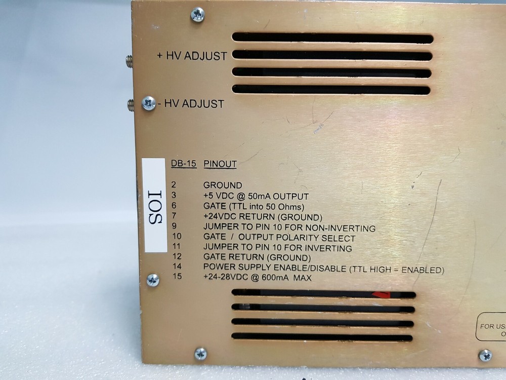 DEI PVM-4210, +/- 950V DUAL OUTPUT PULSER MODULE