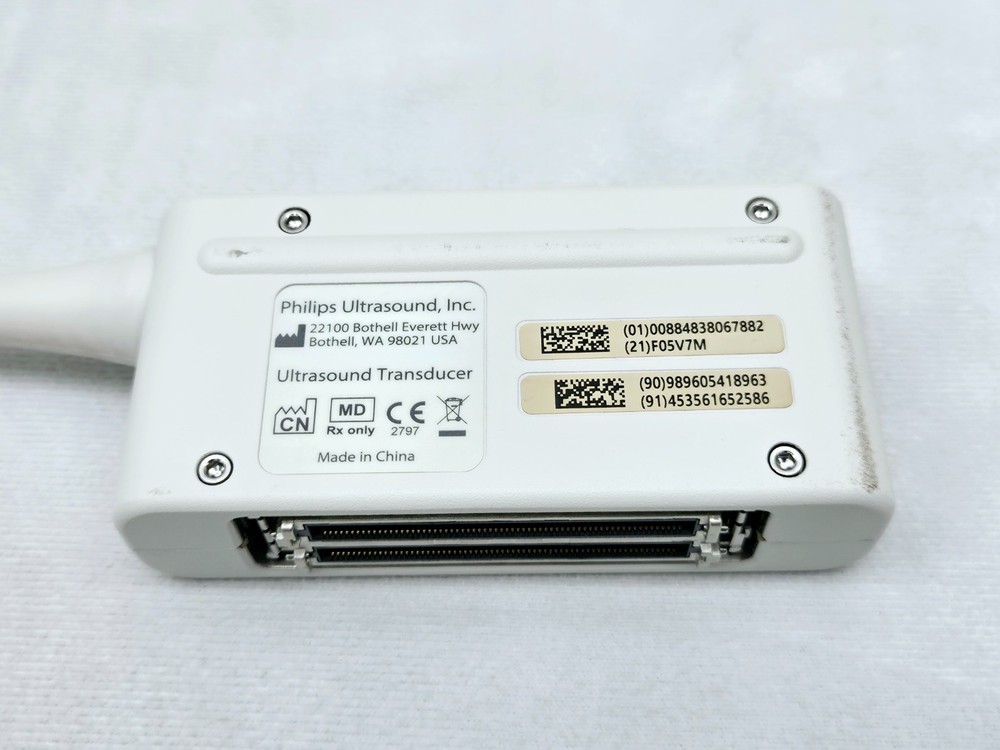 Philips L12-4 Linear Array Probe Ultrasound Transducer - Working - Cord Damage