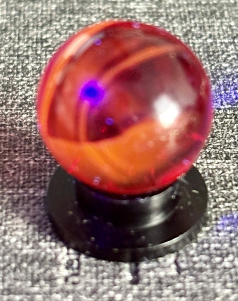 VTG Master Made Ruby Marble .63” UV Reactive