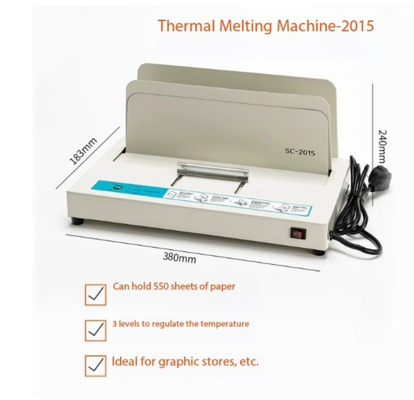 Hot Melt Binding Machine Glue Binding Machine Fully Automatic Binding Machine