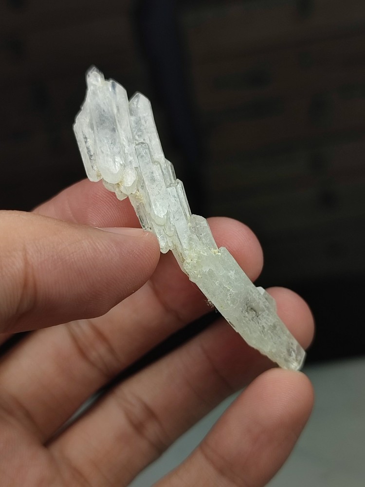 Faden Quartz Crystal With Good Luster & Nice Termination-Pak.