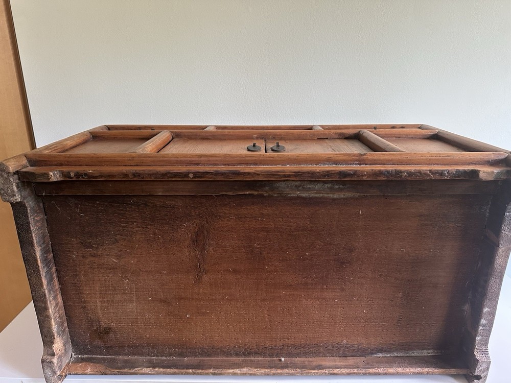 antique asian chest