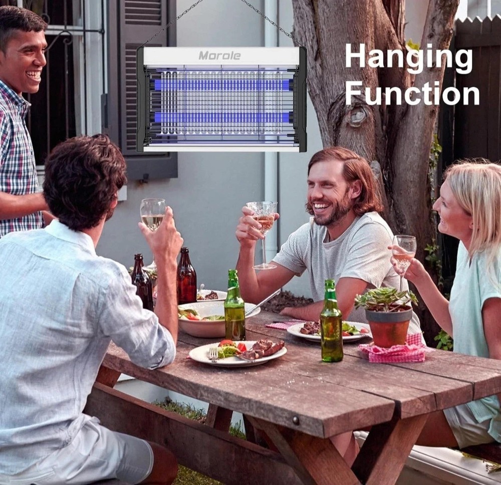 MOROLE Electric Bug Zapper New In Box Summer Outdoors Backyard