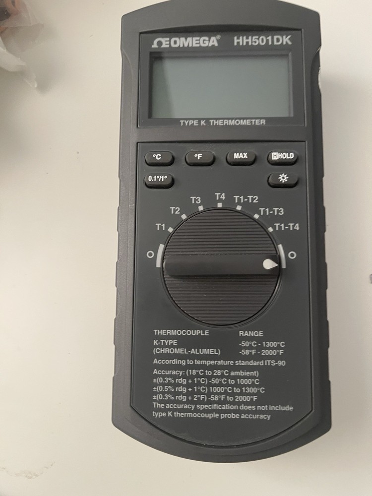 Omega HH501DK, Thermocouple Tester