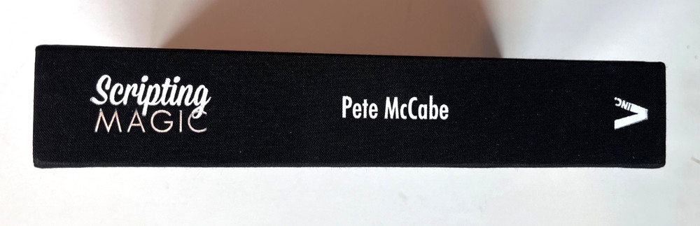 SCRIPTING MAGIC By McCabe Magician Trick Scripts "Bible of Scripting" HC Book