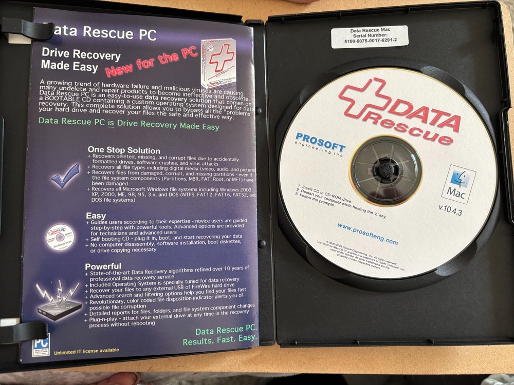 Data Rescue Emergency Hard Drive Recovery