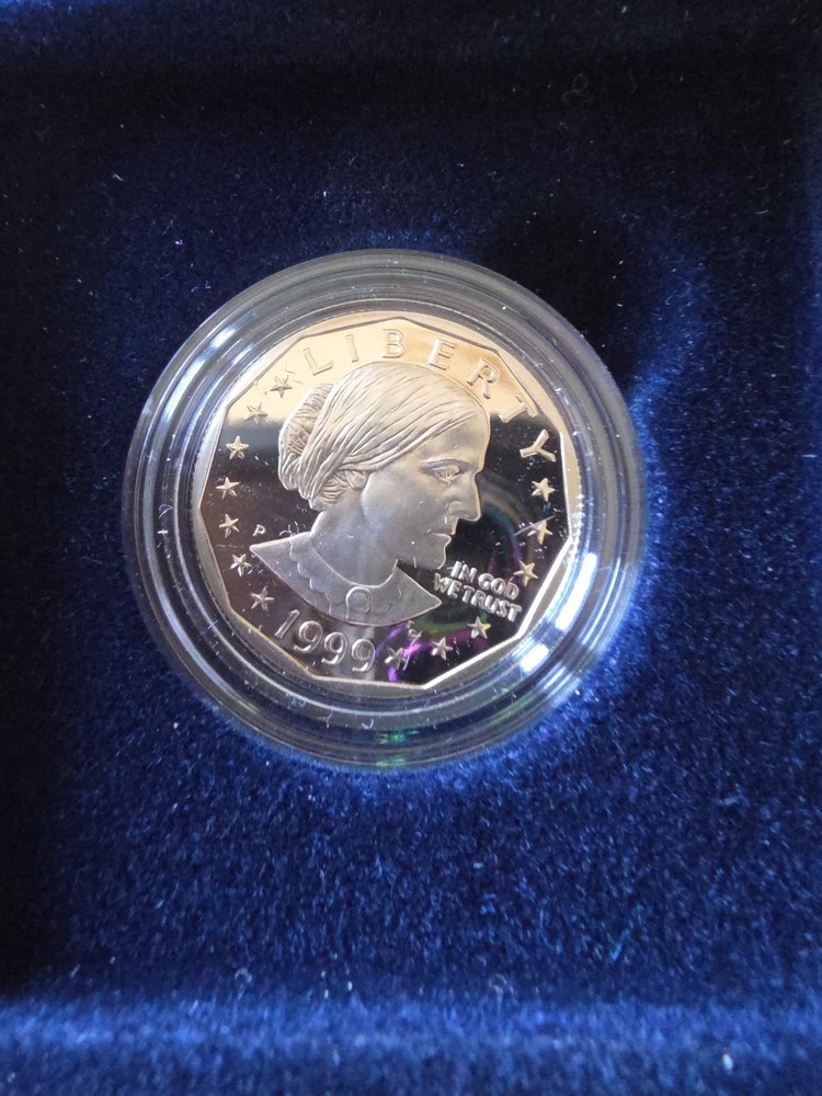 1999 Susan B. Anthony Proof Dollar Coin