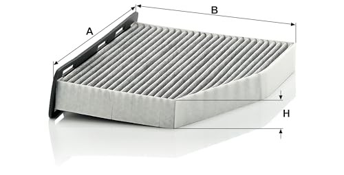 Mann-Filter CUK 2939 Cabin Filter With Activated Charcoal for select