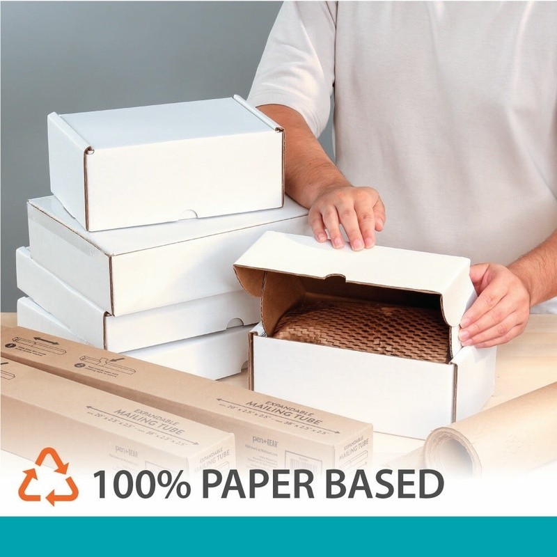 Side Loading Shipping Boxes 30 Count Durable Corrugated Mailers Secure Shipping