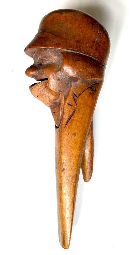 UNIQUE - Hand Carved Wooden Nutcracker