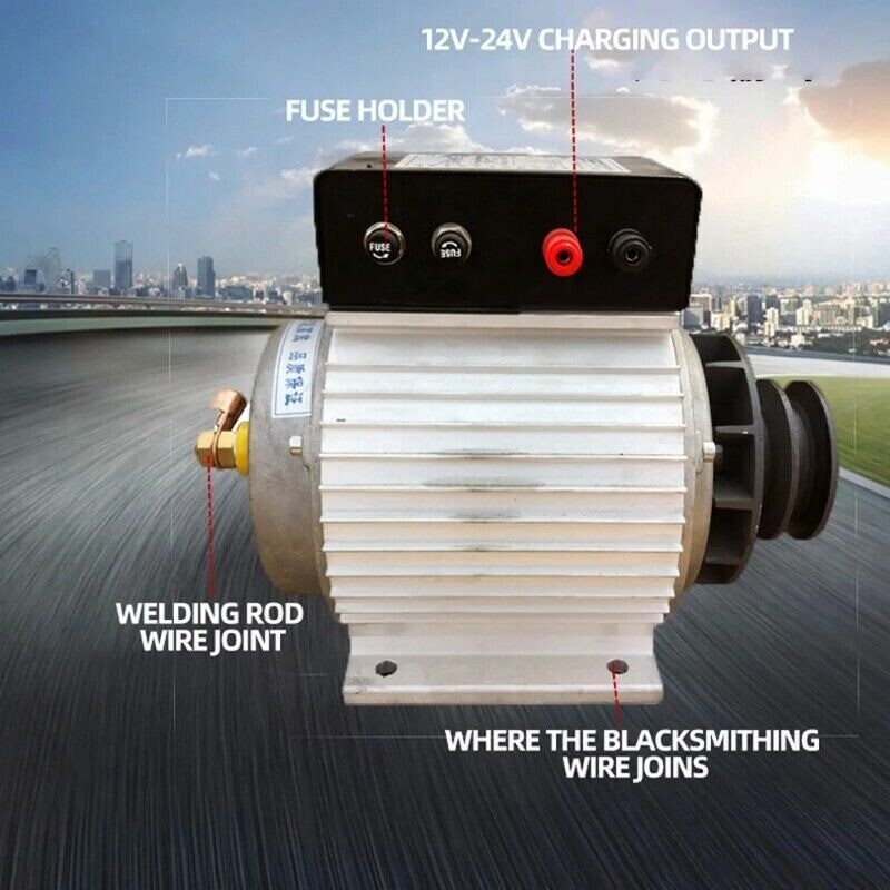 Welding Power Generation Machine Miniature DC Permanent Magnet Generator