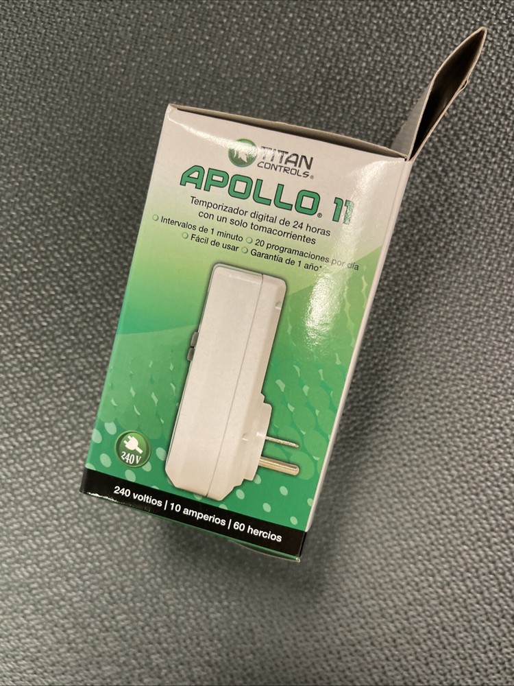 Titan Controls Apollo 11 One Outlet Timer 240V