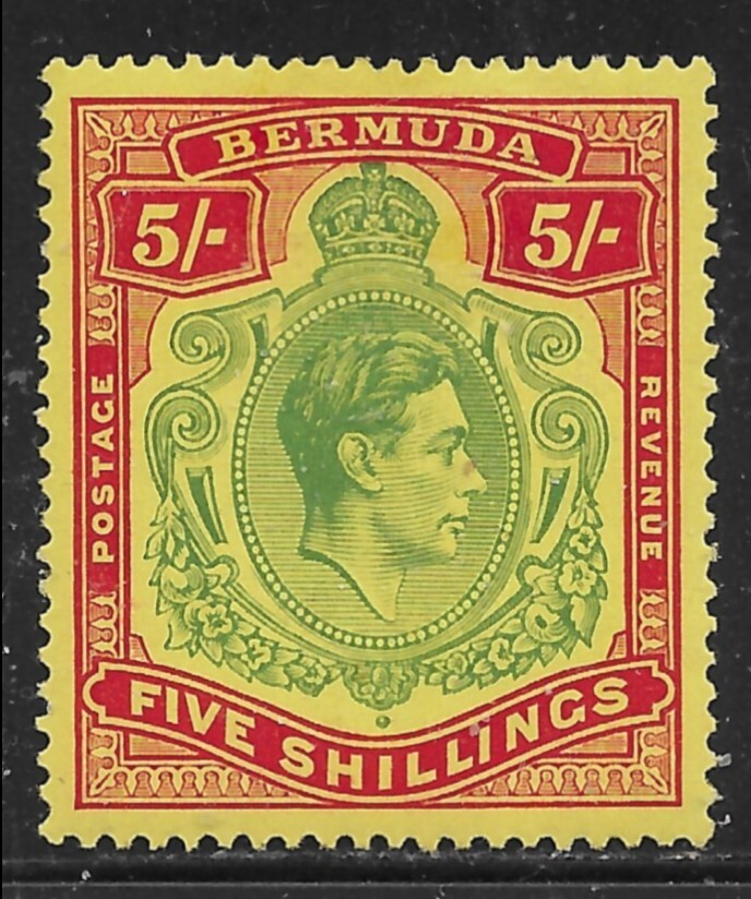 BERMUDA    SG118      MINT LIGHTLY HINGED
