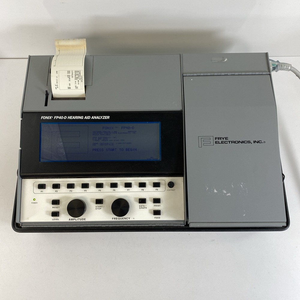 FRYE Electronics FONIX FP40-D HEARING AID ANALYZER