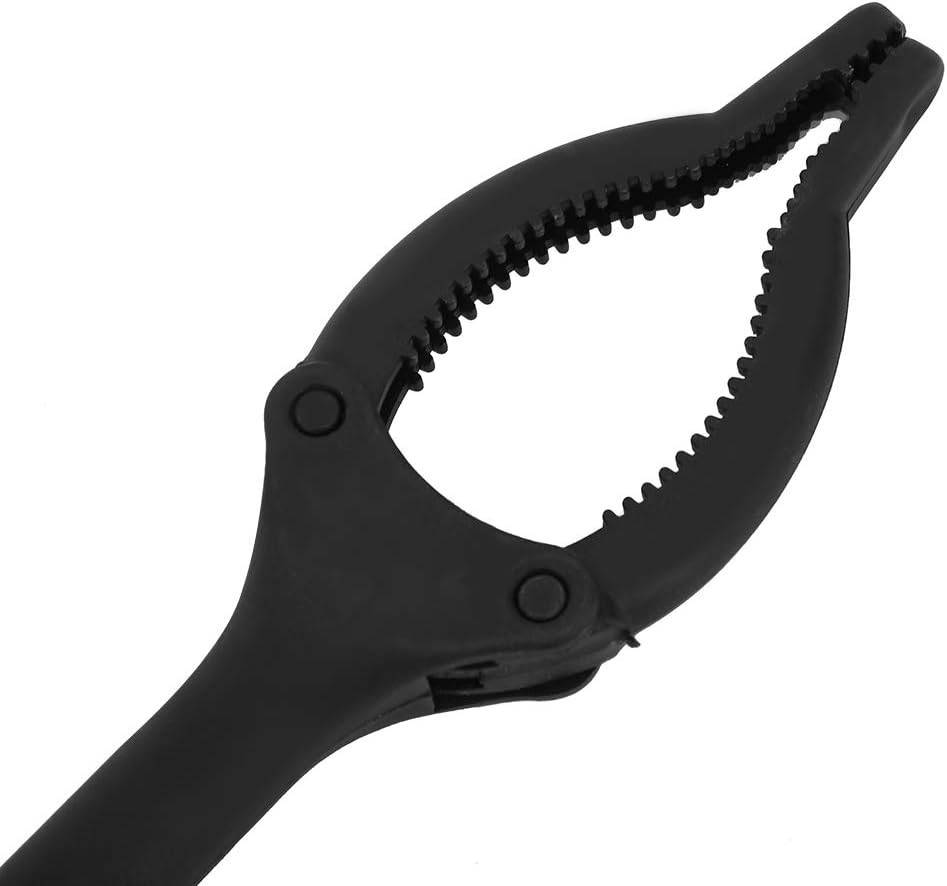 Denkerm Heavy-Duty Garbage Picker - Compact 12-Inch Multi-Purpose Tool