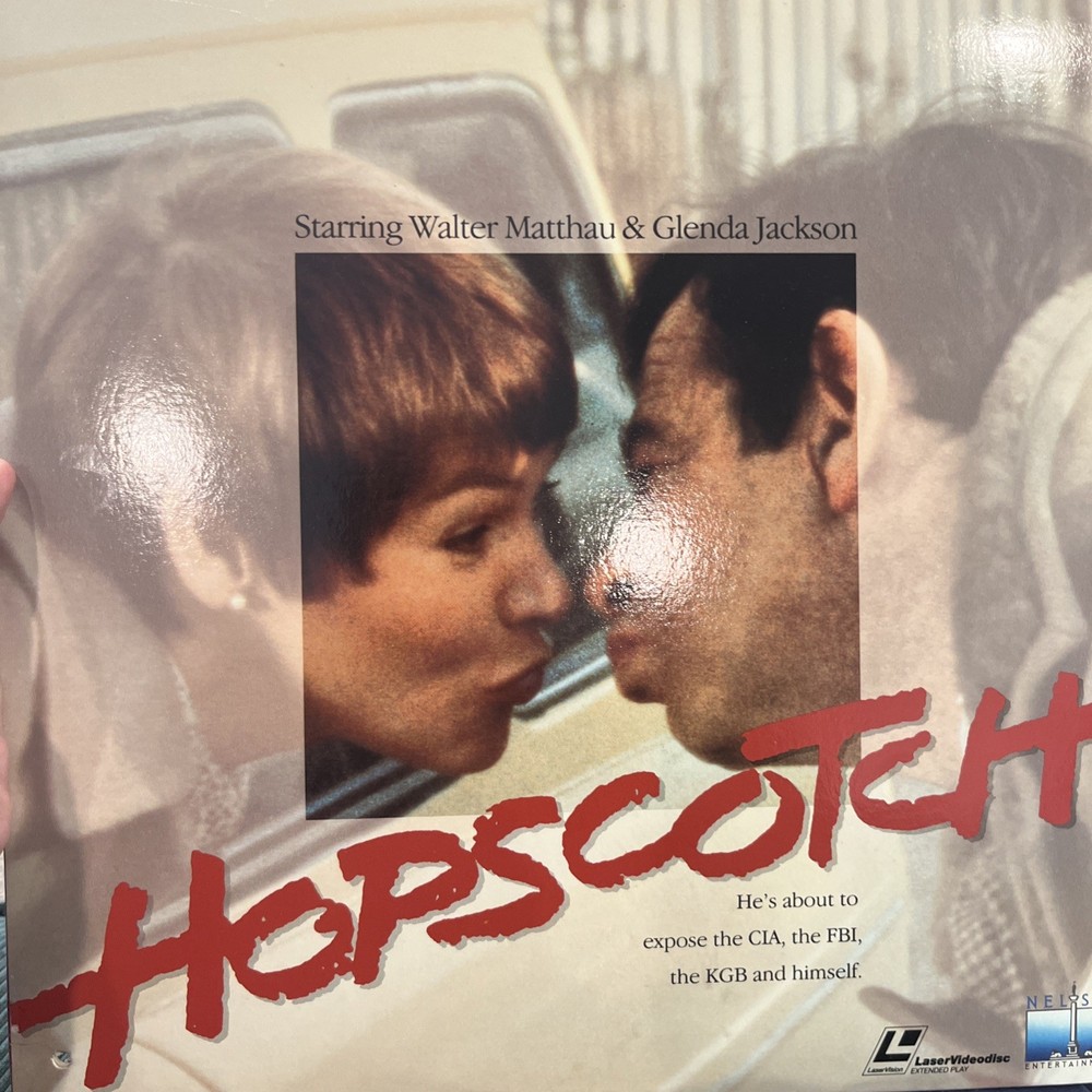 Hopscotch (1980) Laserdisc Walter Mathau  (location 2)